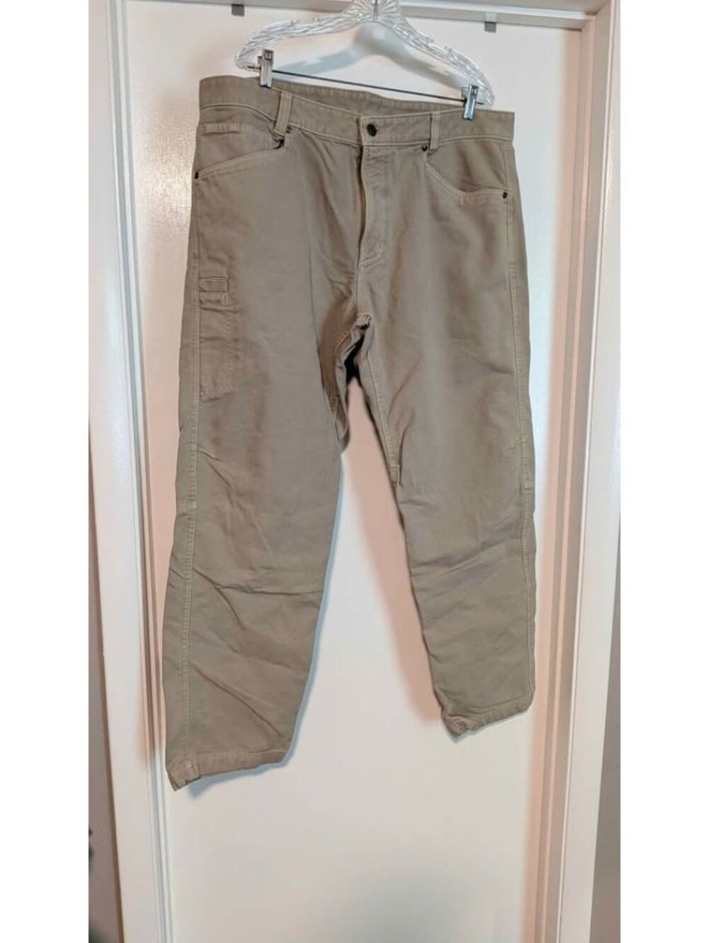 The North Face NF0A2UMH Men's 40 Tan Canvas Utility Work pants
